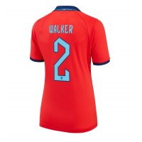 England Kyle Walker #2 Replika Bortatröja Dam VM 2022 Kortärmad